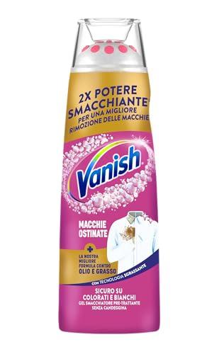 Vanish Gel Smacchiante Pre-Trattante, 2X Potere Smacchiante, Contro Macchie Ostinate