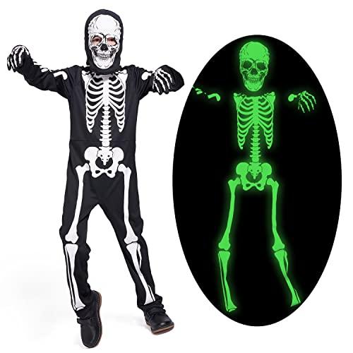 Costume da Scheletro Fluorescente per Bambini - Sincere Party
