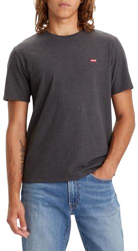 Levi's Ss Original Housemark Tee, T-shirt Uomo, Dark Charcoal Heather Dkr, M