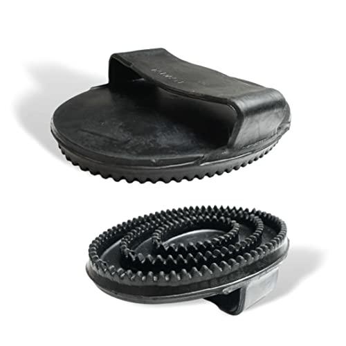 Pferdelinis Barretta in Gomma per la Cura del Pelo, Pulizia e Massaggio