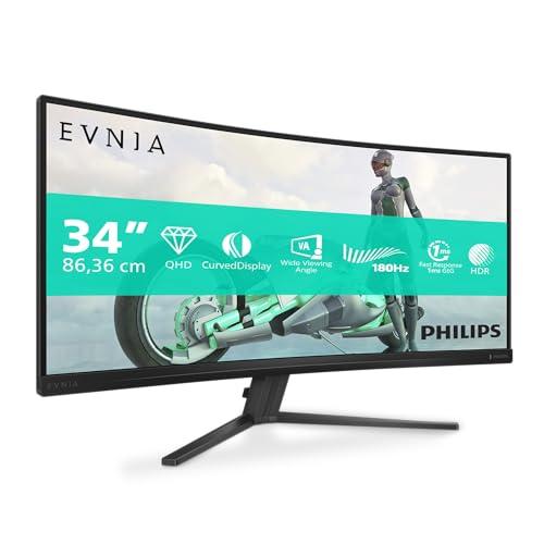 PHILIPS Evnia 34M2C3500L Monitor Gaming Curvo