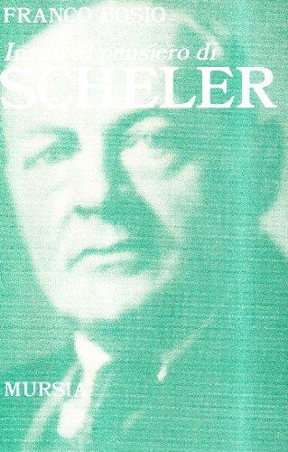 Invito al pensiero di Scheler