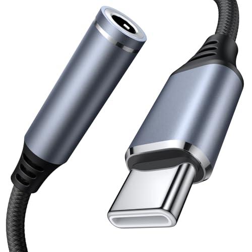 Tobfit Adattatore USB-C a Jack 3.5mm Grigio