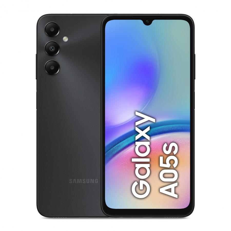 Samsung Galaxy A05s Smartphone Android, Display Infinity-U 6.7'', 4GB RAM, 64GB, Memoria Interna Espandibile fino a 1 TB, Batteria 5.000 mAh, Black [Versione Italiana]