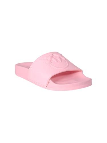Pinko Ciabatte Donna Dilly 01 Logo Goffrato SS0093E027 O99 Pink
