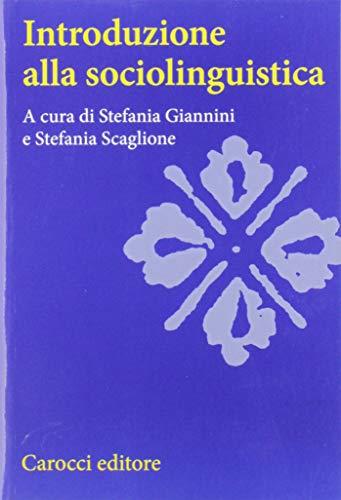Introduzione alla sociolinguistica