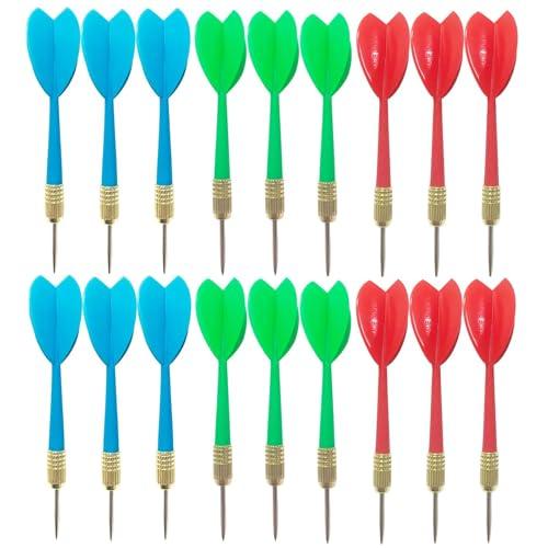 WERIGONI Set di Freccette da 18 Pezzi con Punta in Acciaio