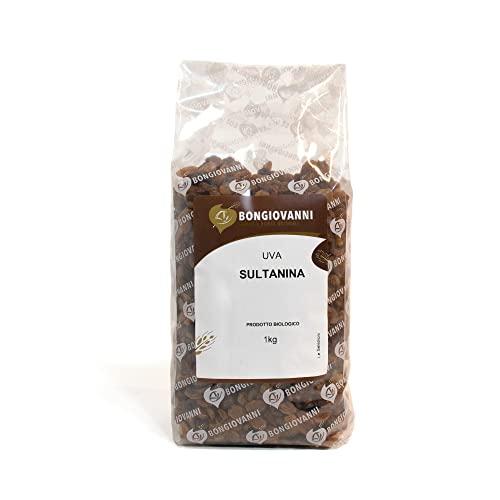 Uva Sultanina Bio Bongiovanni Farine e Bontà Naturali - 1Kg