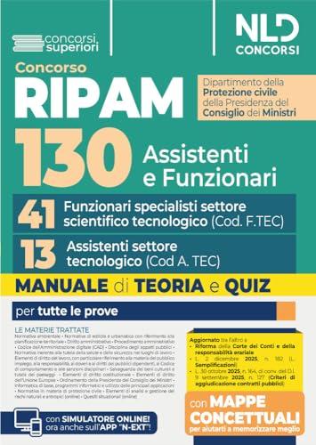 Concorso RIPAM 130 posti Protezione Civile - Manuale profili F.TEC e A.TEC