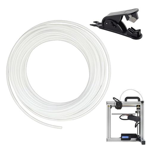Tubo PTFE Teflon per Stampanti 3D, 10 Metri, con Taglierina