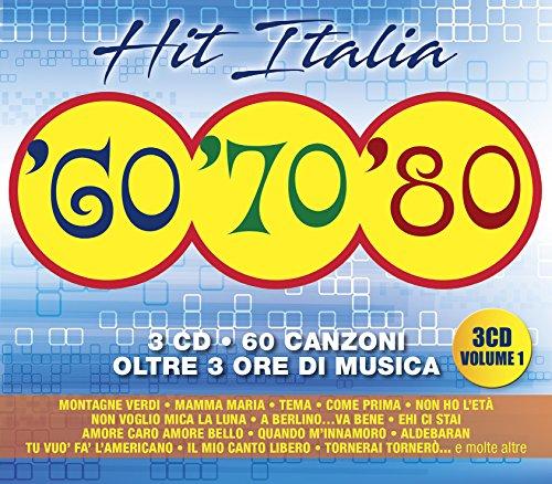Hit Italia 60,70,80 Vol.1 - 3 CD Box: Rivivi i Successi Indimenticabili della Musica Italiana