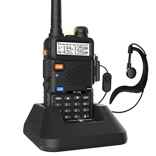 Walkie Talkie 5R Dual Band VHF/UHF
