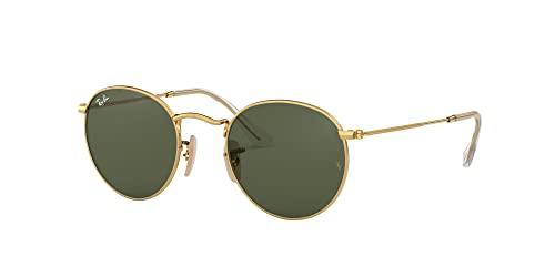 Ray-Ban Round Metal Flat Lenses RB3447N 001 50-21