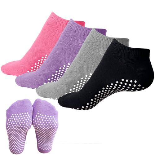 KEYRI 4 Paia Calzini Antiscivolo Yoga Pilates