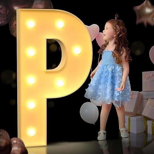 AAIRRA Decorazioni per Matrimoni: Lettere e Numeri Luminosi per Eventi Indimenticabili