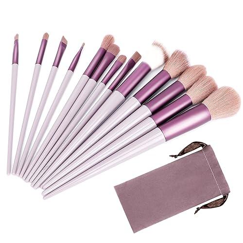 Aweskmod Set 13 Pennelli Trucco Professionali Viso e Occhi