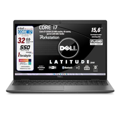 Notebook Dell Latitude 3540, Intel Core i7-1355U, 32GB RAM, 1TB SSD, 15.6
