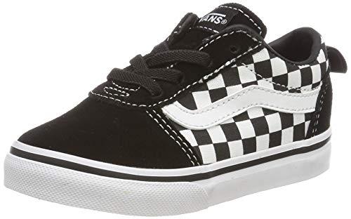 Vans Ward Slip-on Checkered Black True White - Scarpe Unisex Bambini
