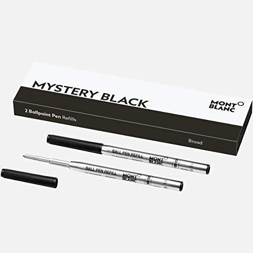 Montblanc Ricarica per Penna a Sfera Mystery Black - Confezione da 2