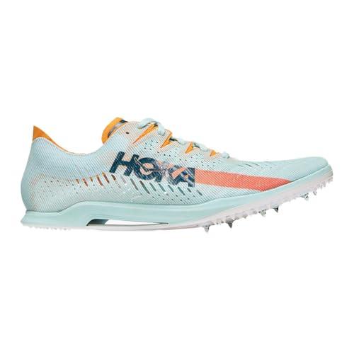 HOKA ONE ONE Cielo X MD, Scarpe da Atletica Unisex-Adulto, Blue Glass/Radiant Yellow, 44 2/3 EU