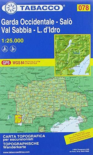 Carta Topografica Garda Occidentale 1:25000