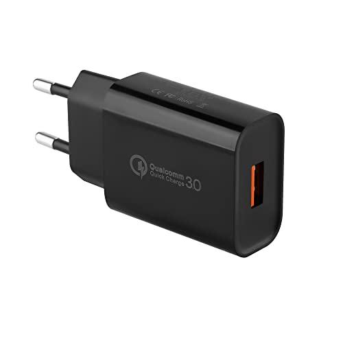 Caricatore USB Rapido 3.0 da 18W per Smartphone e Dispositivi