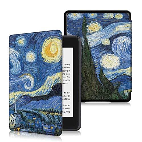 VOVIPO Custodia per Kobo Nia 6 - Custodia Protettiva Ultra Sottile con Funzione di riattivazione/Sospensione Automatica per Kobo Nia 6.0 Pollici Ereader Versione 2020-Starry Sky