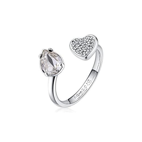 Brosway Anello Donna Affinity con Cuore e Cristalli - BFF52A