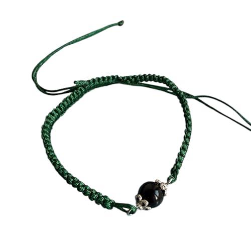 Bracciale Sardo con Coccu Protettivo Verde