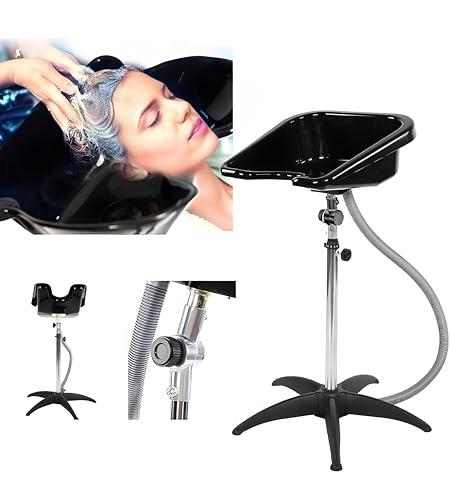 Lavatesta Portatile Professionale App Life - Altezza Regolabile e Tubo di Scarico