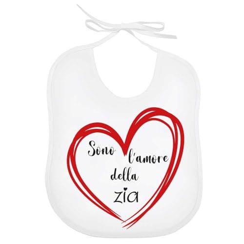 Bavaglino La Ruotante - Miglior Zia Amore Cocco