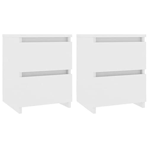 vidaXL 2X Comodini Moderni Eleganti