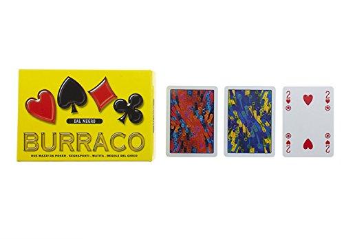 Dal Negro Burraco Deluxe - Scatola Gialla: Il Set di Carte Premium per un Gioco di Burraco di Classe