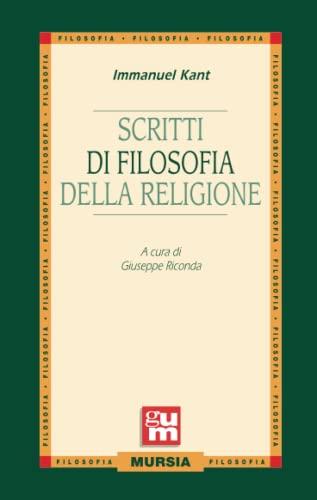 Scritti di filosofia della religione di Immanuel Kant