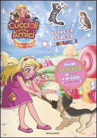 Cuccioli cerca amici. Nel regno di Pocketville. Attacca, stacca e colora! Con adesivi. Ediz. illustrata (Vol. 3)