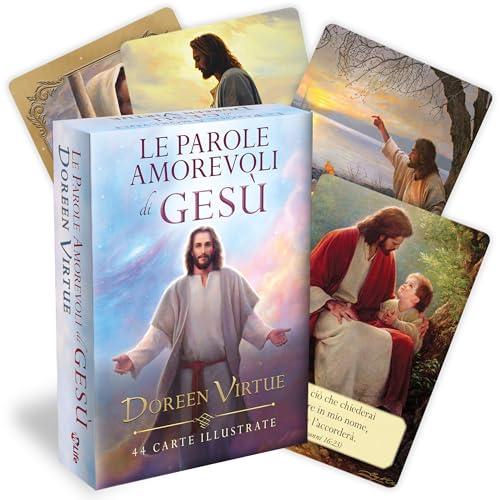 Le Parole Amorevoli di Gesù 44 Carte Illustrate con Guida