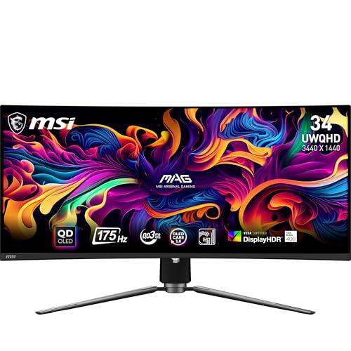 MSI MAG 341CQP QD-OLED: Il Monitor Gaming Curvo Definitivo
