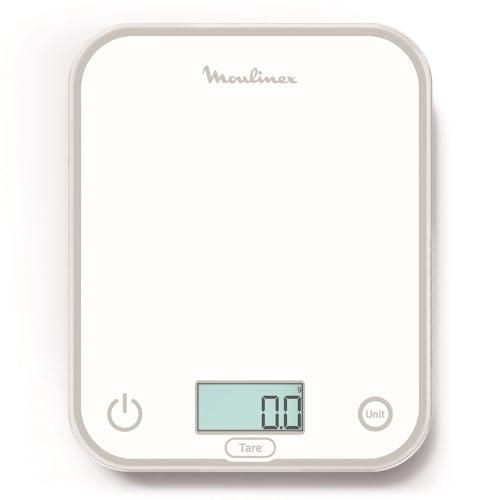 Bilancia da Cucina Digitale Optiss - 5kg/1g, Antigraffio Bianco