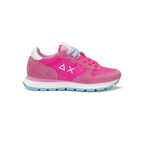 SUN68 Sneaker Unisex Ally Solid Nylon Fucsia