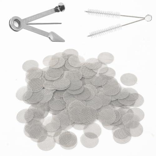 Schermi per tubi, filtri per tubi in acciaio inox, schermo per tubi (set 1)