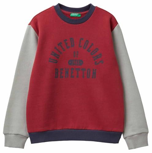 United Colors of Benetton Maglia Girocollo Manica Lunga con Logo