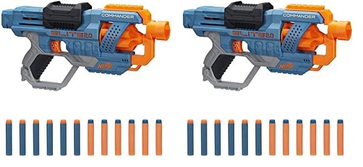 Nerf Elite 2.0 Commander RD-6 (Confezione da 2)