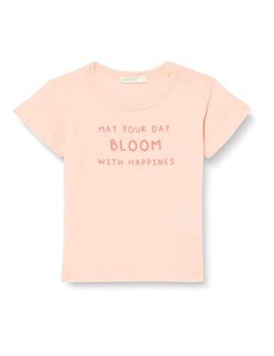 United Colors of Benetton T-Shirt 3I1XA102N, Rosa Cipria 02N, 50 Bimba