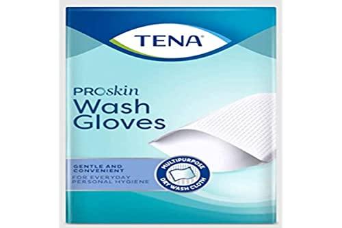 Tena Proskin Wash Guanti Monouso - Confezione da 50 Pezzi