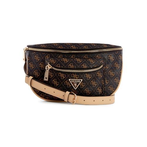GUESS Manhattan Belt Bag, Marsupio da Cintura da Donna, Marrone