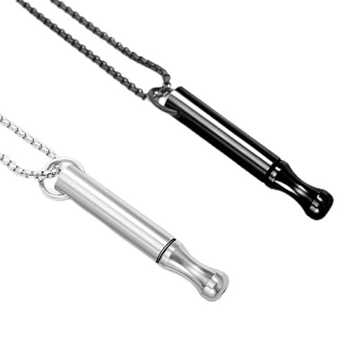 nplaseta 2Pcs Collane Respiratorie Antistress per Smettere di Fumare