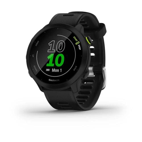Garmin Forerunner 55, 42mm. Smartwatch GPS per la Corsa, Black