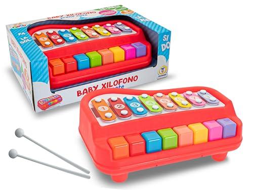 Teorema Giocattoli Xilofono e Pianoforte 2 in 1 per Bambini