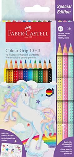 Faber-Castell Set di matite Colour Grip Unicorno 13 pezzi