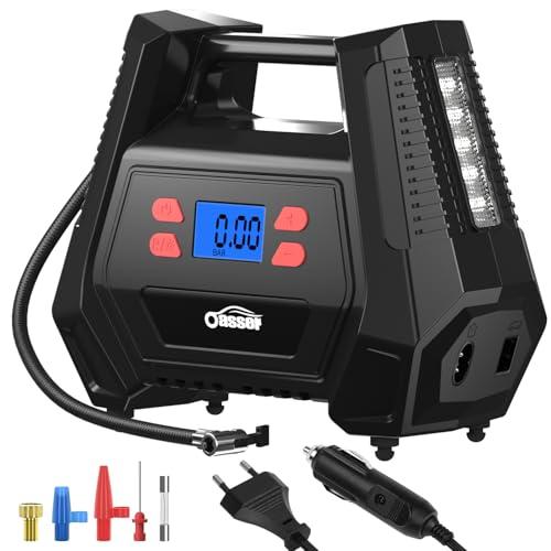 Oasser Compressore Aria Portatile 12V/240V